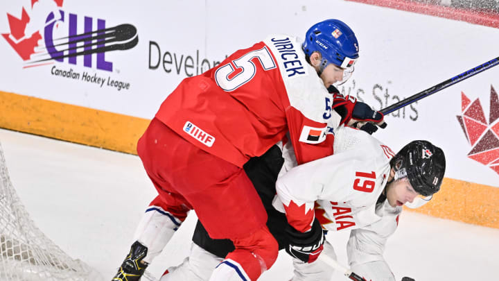 Adam Jiricek vs Canada - 2023 IIHF World Junior Championship