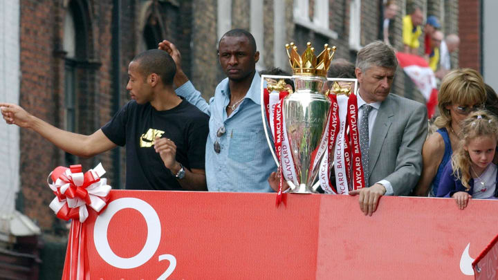 Thierry Henry, Patrick Vieira, Arsene Wenger