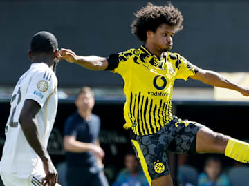 Karim Adeyemi im BVB-Trikot bei der Klub-WM gegen Real Madrid