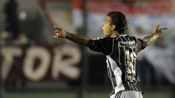 Brazil's Fluminense forward Rafael Moura