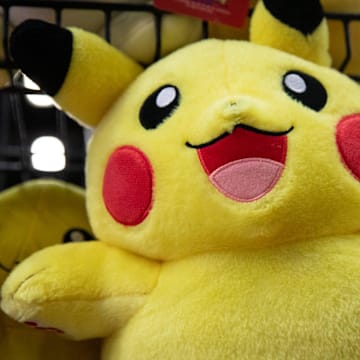 A Pikachu toy at the Anime Corpus Christi convention