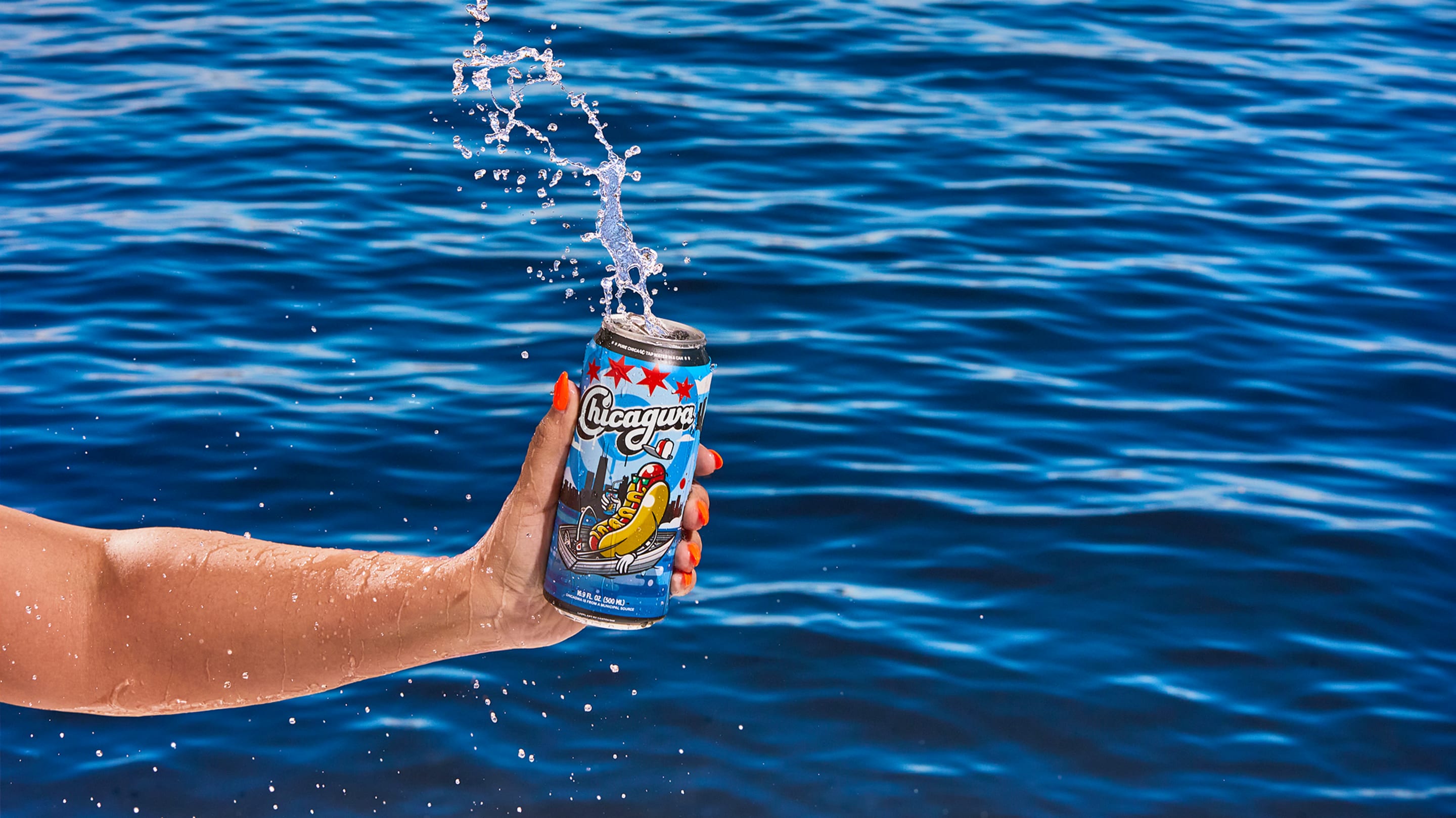 Chicago Is Giving Out Specially Designed Cans of Its Classic Lake Michigan Tap Water