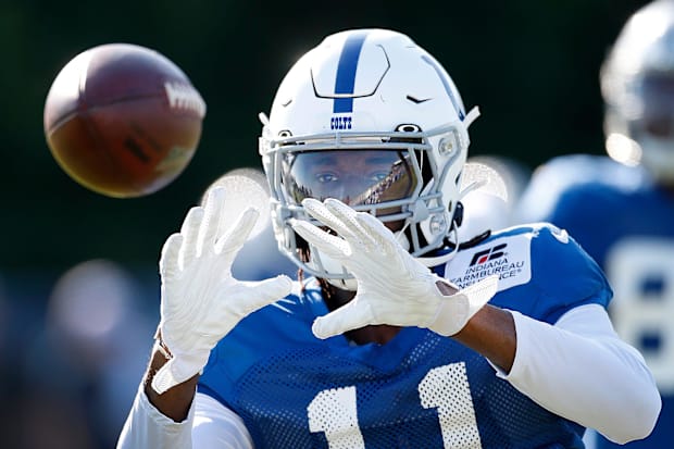 Former Indianapolis Colts wide receiver Deon Cain   