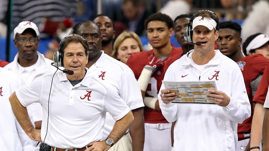 Nick Saban and Lane Kiffin