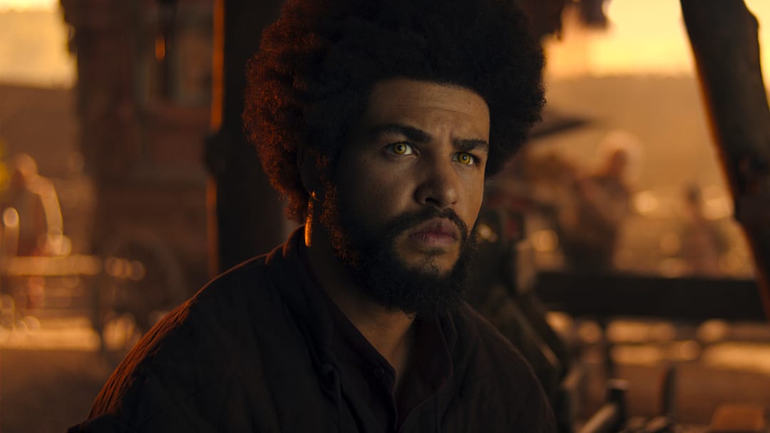 Marcus Rutherford (Perrin Aybara) in The Wheel of Time season 3.