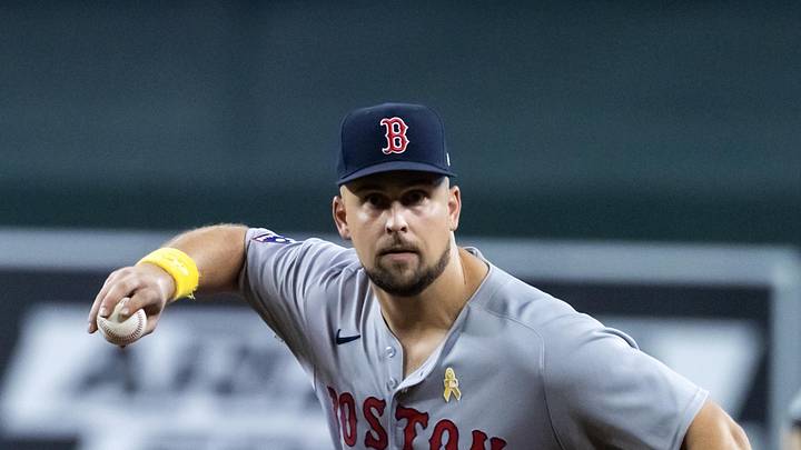 Boston Red Sox first baseman Nathaniel Lowe 