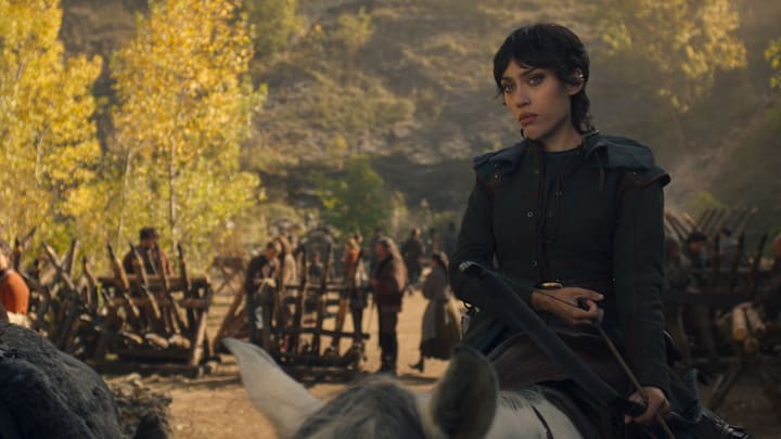 Isabella Bucceri (Faile Bashere) in The Wheel of Time season 3. Image: Prime Video.