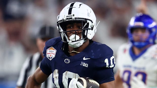 Penn State Nittany Lions running back Nicholas Singleton