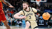 Purdue Boilermakers guard Braden Smith handles the ball Thursday against USC.