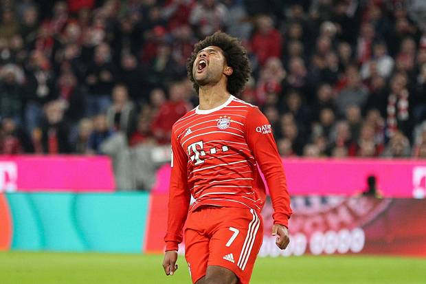 Bayern Munich Forward Serge Gnabry Bayern Munich Forward Serge Gnabry