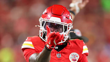 Kansas City Chiefs wide receiver Xavier Worthy