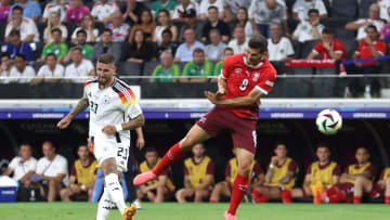 Gol Robert Andrich dalam laga Swiss vs Jerman dianulir akibat adanya pelanggaran dalam proses terjadinya gol tersebut.