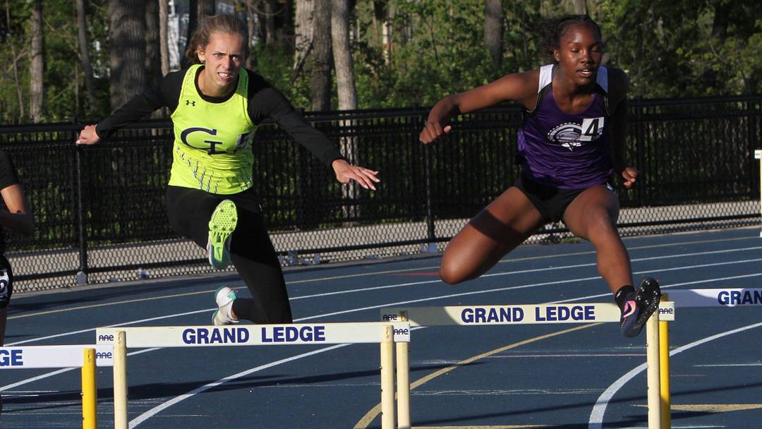 Katie Blue (left) of Grand Ledge.