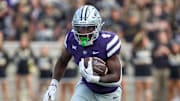 Kansas State running back Joe Jackson gains yardage against Army.