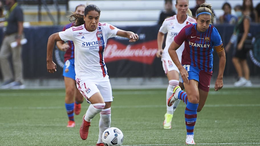 Olympique Lyonnais and FC Barcelona are two of the most storied clubs in Women's Champions League history. | Troy Wayrynen-Imagn Images