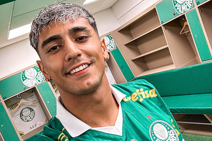 Facundo Torres éo primeiro reforço do Palmeiras para 2025