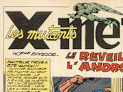 X-Men, comic strip from magazine Strange (april 1973)