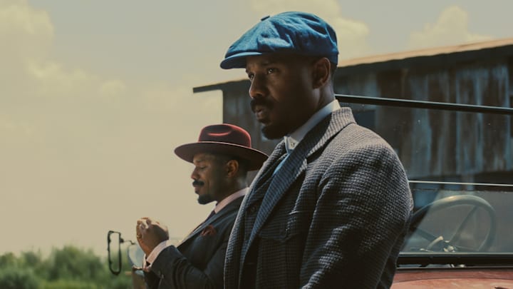 MICHAEL B. JORDAN as Smoke and Stack in Warner Bros. Pictures’ “SINNERS"