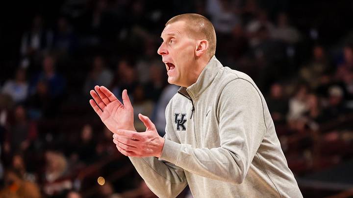 Kentucky Wildcats head coach Mark Pope