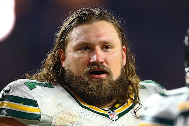 Packers guard Josh Sitton in the 2015 playoffs.