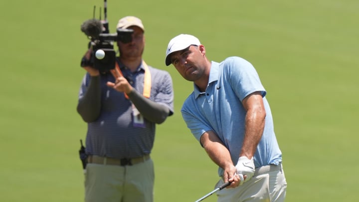 Scottie Scheffler has three straight over-par rounds in this U.S. Open. Scottie Scheffler has three straight over-par rounds in this U.S. Open.