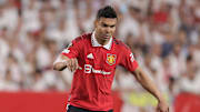 Carlos Casemiro con el Manchester United
