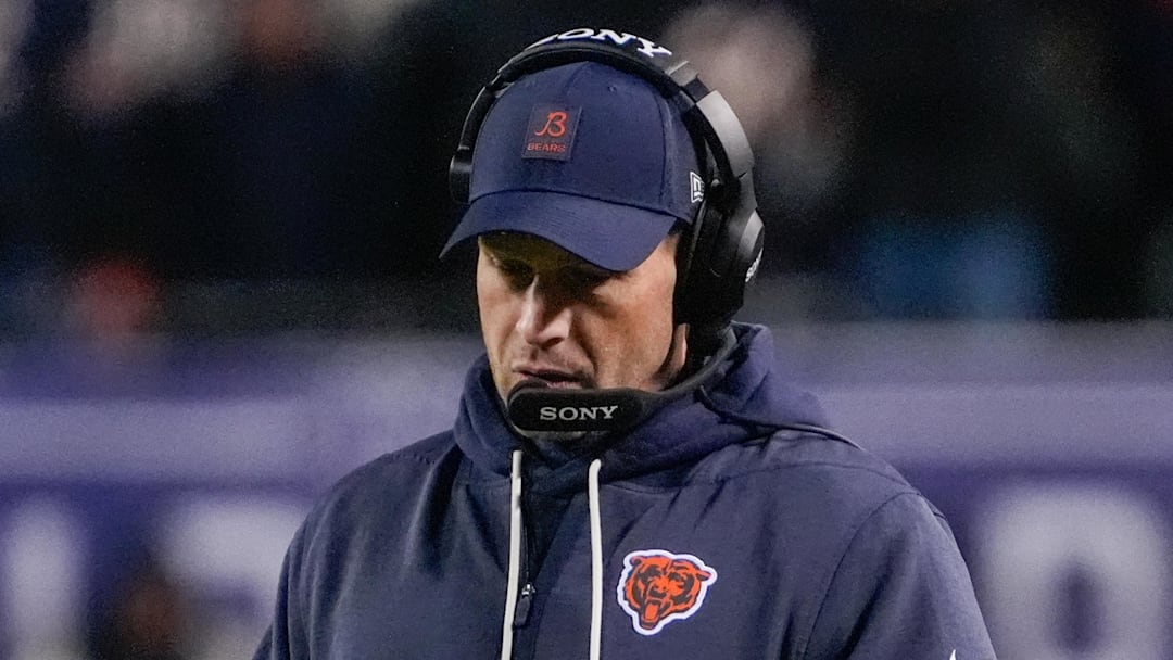 Chicago Bears head coach Ben Johnson