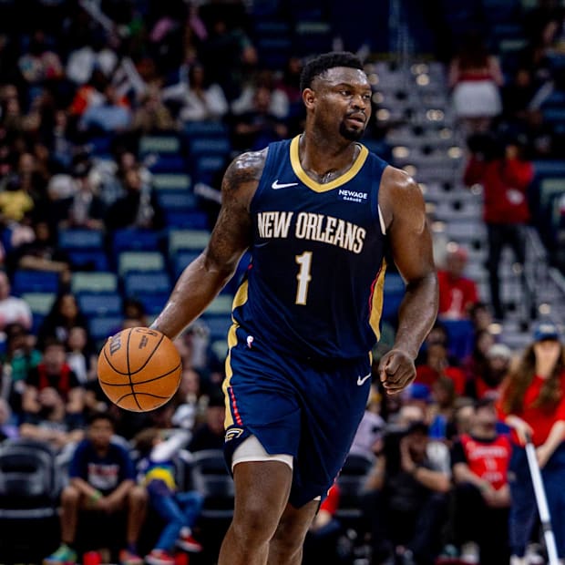 New Orleans Pelicans forward Zion Williamson (1)