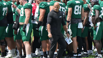 NY Jets head coach Robert Saleh