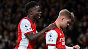 Bukayo Saka et Emile Smith Rowe, les deux nouvelles stars d'Arsenal.