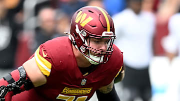 Washington Commanders offensive lineman Andrew Wylie