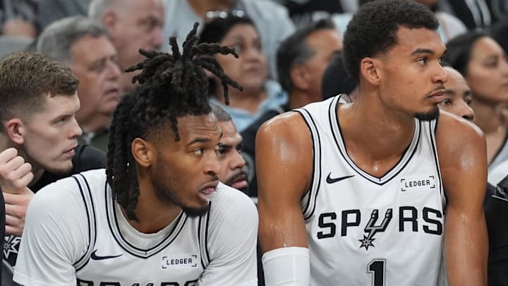 Stephon Castle and Victor Wembanyama