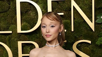 Ariana Grande at the 82nd Golden Globes