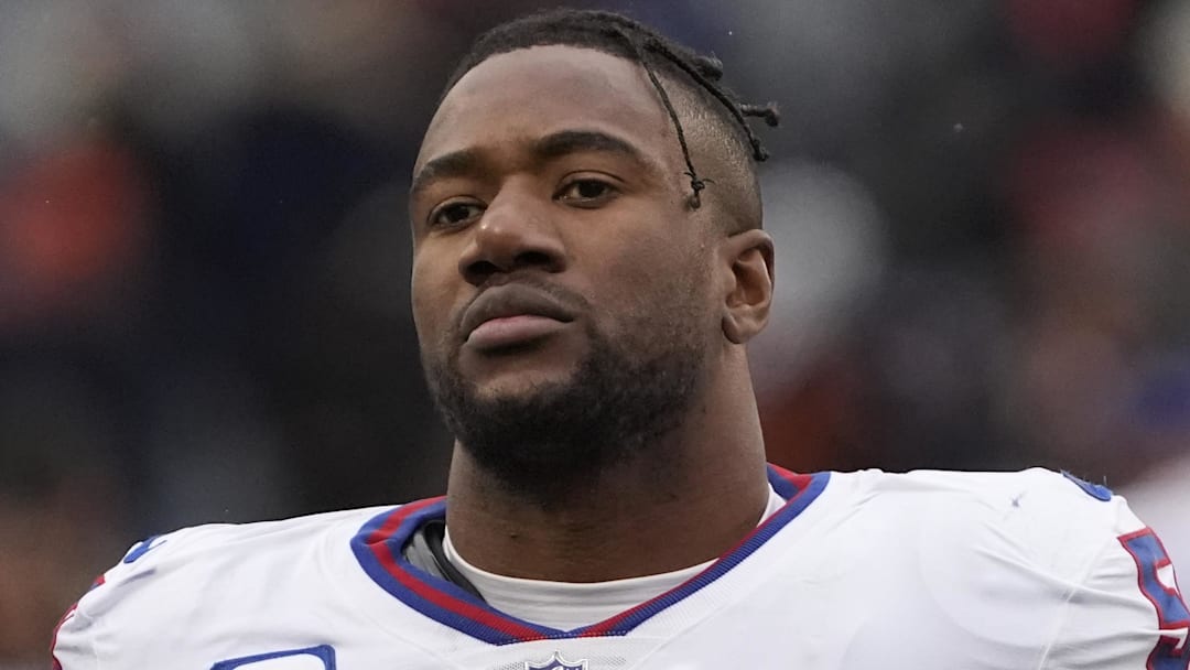 New York Giants linebacker Bobby Okereke 