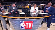 Haliburton joined the NBA TV desk and debated Charles Barkley after Game 3