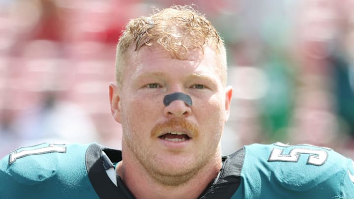 Philadelphia Eagles center Cam Jurgens