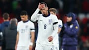 England were beaten by Greece last month