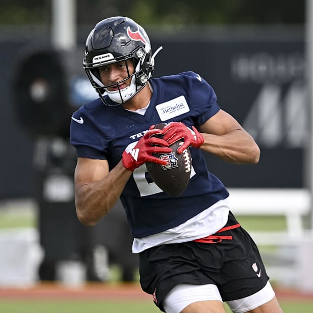 Houston Texans. wide receiver Jayden Higgins