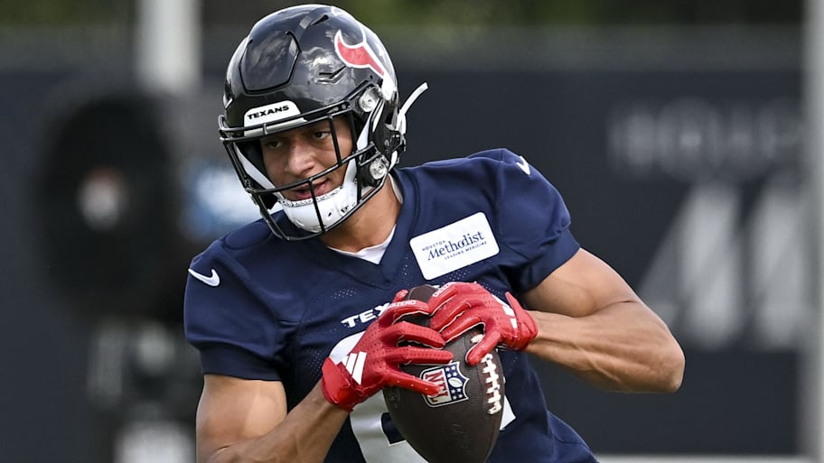 Houston Texans. wide receiver Jayden Higgins
