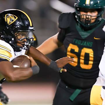 Lamar Ellis is on the move to Orange County where his Bishop O'Dowd Dragons will take on Christian-El Cajon in a CIF state Championship Division5-AA title game. Ellis has rushed for nearly 1,300 and 19 touchdowns in eight games. 
