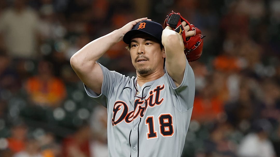 Detroit Tigers pitcher Kenta Maeda