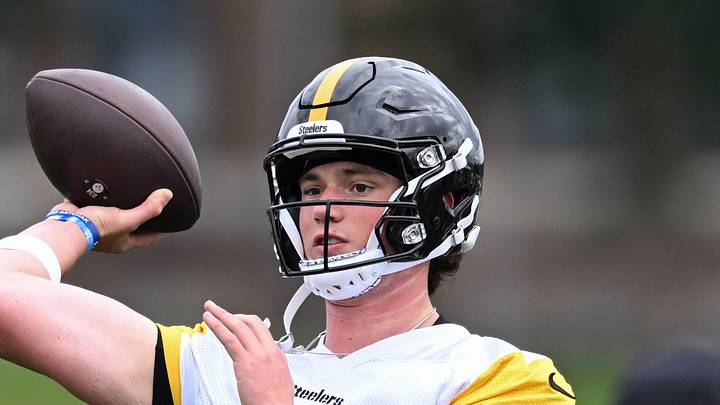 Pittsburgh Steelers quarterback Drew Allar