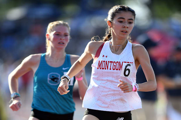 High school track and field, California