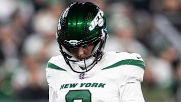 Former NY Jets quarterback Zach Wilson