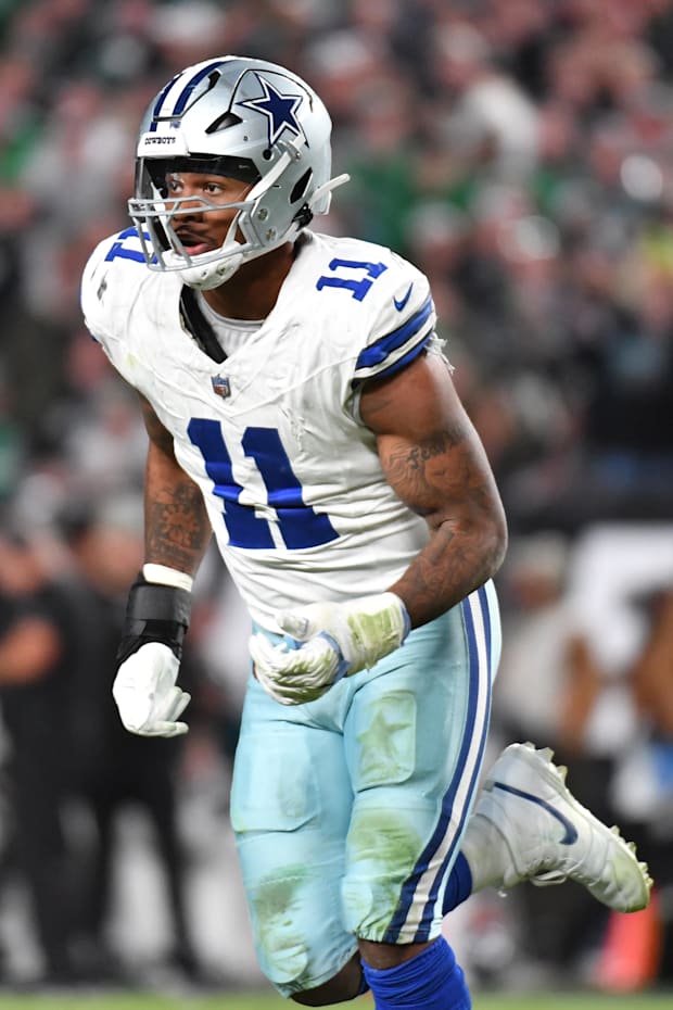 Dallas Cowboys linebacker Micah Parsons against the Philadelphia Eagles at Lincoln Financial Field