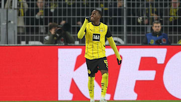 Borussia Dortmund winger Jamie Gittens