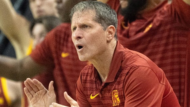 USC Trojans coach Eric Musselman USC baskeball recruit Tajh Ariza Big Ten basketball big ten recruitment college basketball