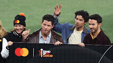 Jonas Brothers at the World Series