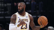 Lakers forward LeBron James will miss his 15th game this season, this time because of left foot management.