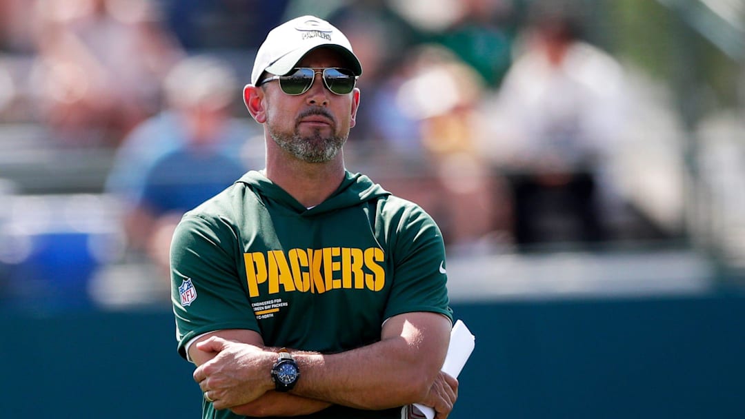Green Bay Packers head coach Matt LaFleur